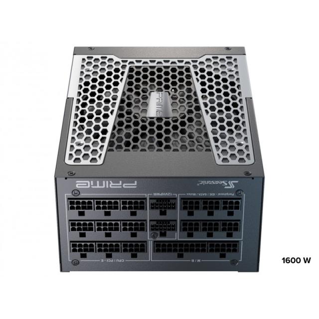 Seasonic - ATX3-PRIME-PX-1600 unidad de fuente de alimentación 1600 W 20+4 pin ATX ATX Negro