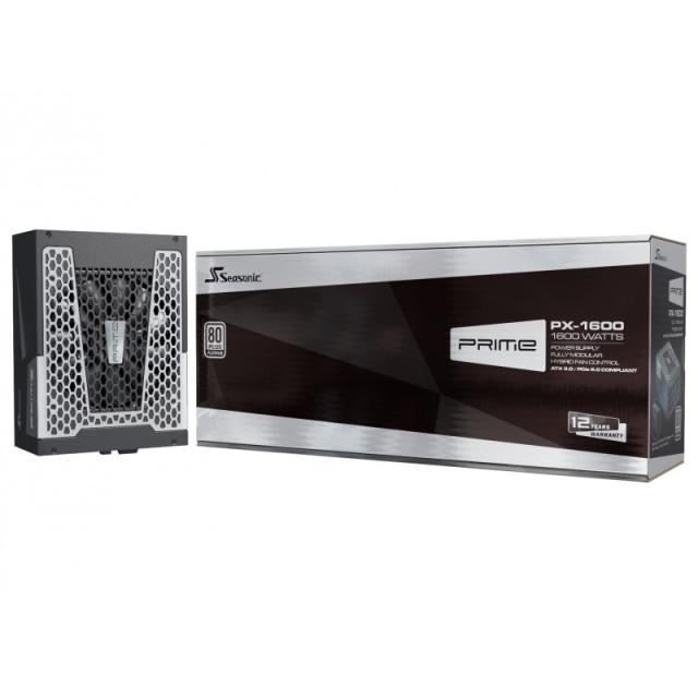 Seasonic - ATX3-PRIME-PX-1600 unidad de fuente de alimentación 1600 W 20+4 pin ATX ATX Negro