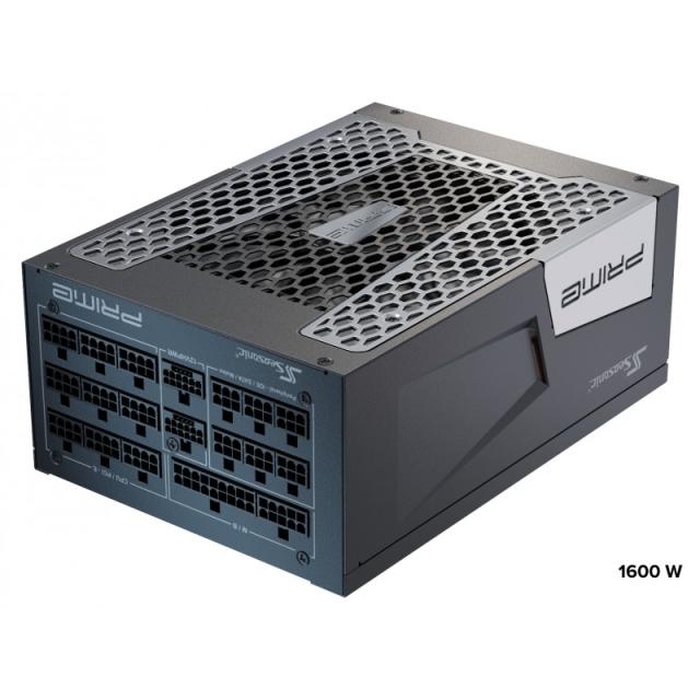 Seasonic - ATX3-PRIME-PX-1600 unidad de fuente de alimentación 1600 W 20+4 pin ATX ATX Negro