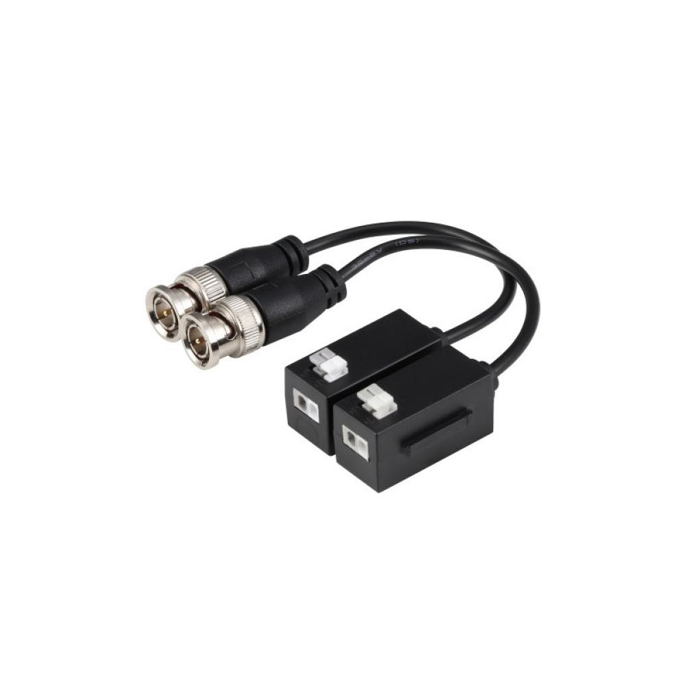 Imou - (DH-PFM800-4K) DAHUA VIDEO BALUN PASIVO (PAREJA) TRANSMISOR DE DATOS Y ALIMENTACIÓN DE VIDEO 1 CANAL