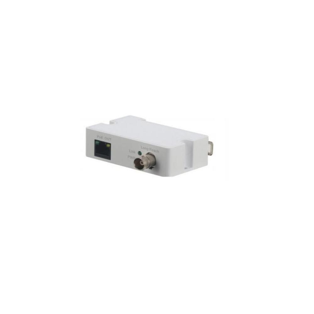 Imou - (DH-LR1002-1ET) DAHUA CONVERTIDOR TRANSMISOR RJ45 – BNC, 400M/100MBPS & 1000M/10MBPS, ETHERNET DE LARGO ALCANCE A TRAVÉS
