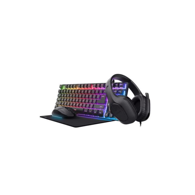 Trust - TRUST GXT780 4-IN-1 GAMING BUNDLE BLK ES