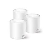 TP-Link - Deco X50 (3-pack) Doble banda (2,4 GHz / 5 GHz) Wi-Fi 6 (802.11ax) Blanco Interno