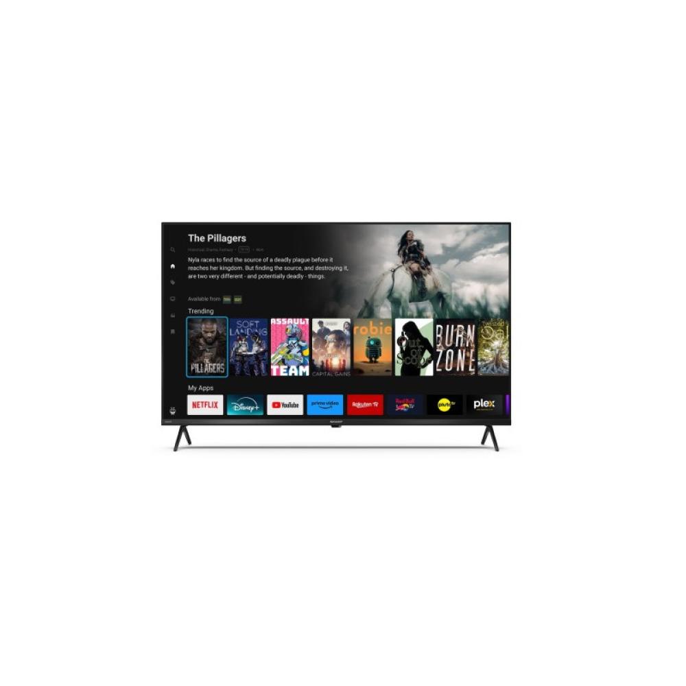 Sharp - TELEVISOR SHARP 4343GK4245E TIVO TV, 4K ULTRA HD, SMART TV, ACTIVE MOTION 400, NEGRO