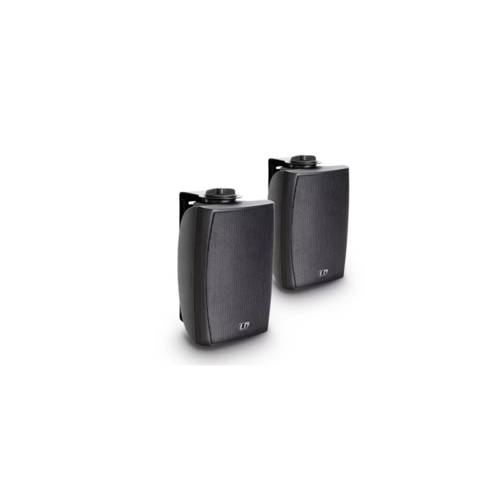 LD Systems - LD SYSTEMS INTEGRATION SERIE CONTRACTOR (LDCWMS42B100V) 4 2-WAY WALL MOUNT SPEAKER 100 V BLACK (PAIR) WARRANTY 2 YE