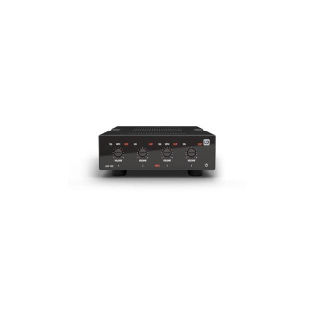 LD Systems - LD SYSTEMS INTEGRATION SERIE TICA (LDAMP405) 4-CHANNEL MINI INSTALLATION POWER AMPLIFIER 4 × 50 W 4 OHM WARRANTY 5