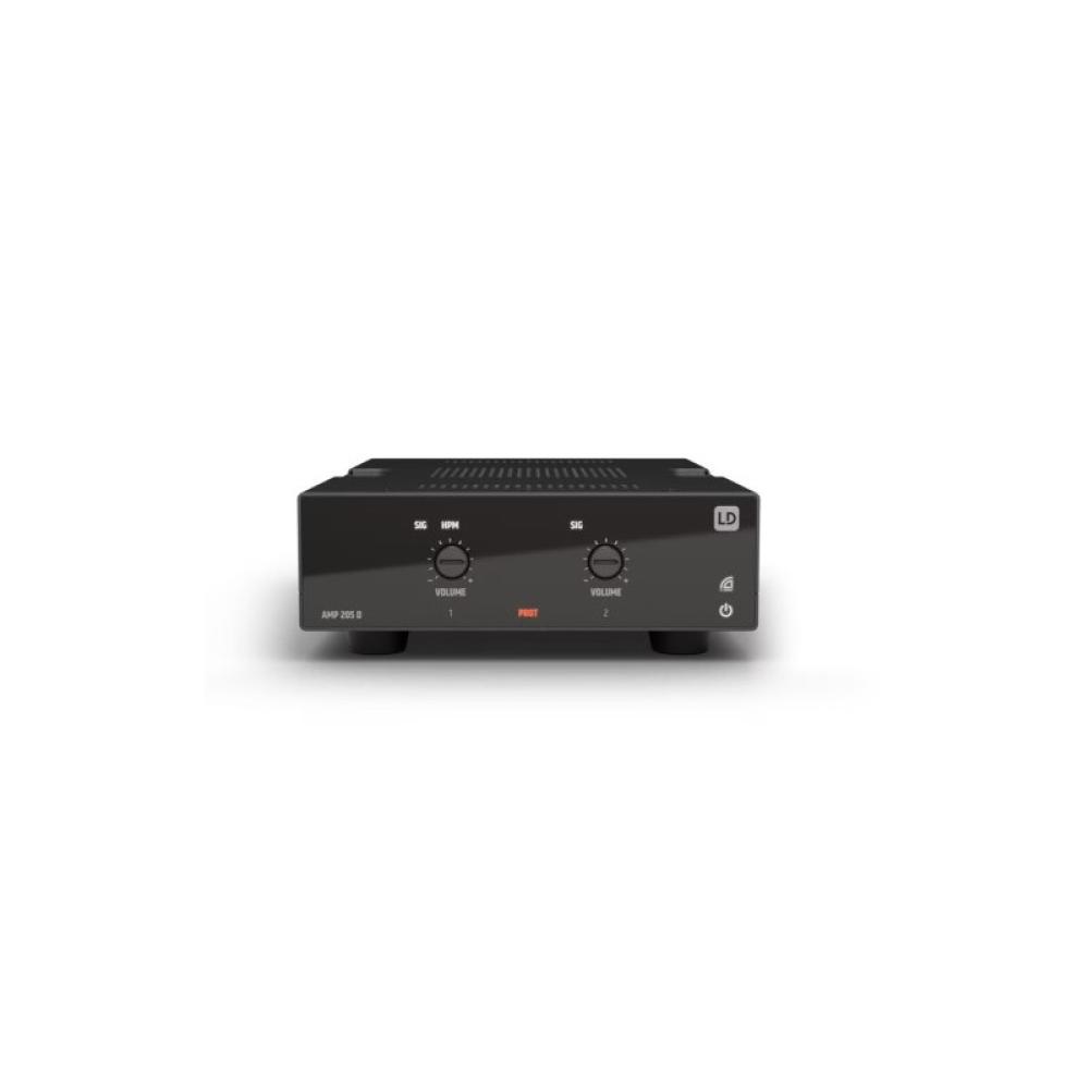 LD Systems - LD SYSTEMS SOUND SERIE TICA (LDAMP205D) DANTE- ENABLED AMPLIFIER 2X50 W 4 OHM