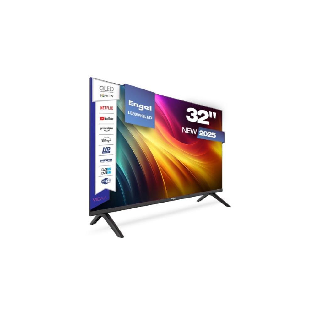 Engel Axil - TV QLED 32-TDT2 - HD -SMARTV VIDAA NETFLIX/AMAZON. MODO HOSPITALITY