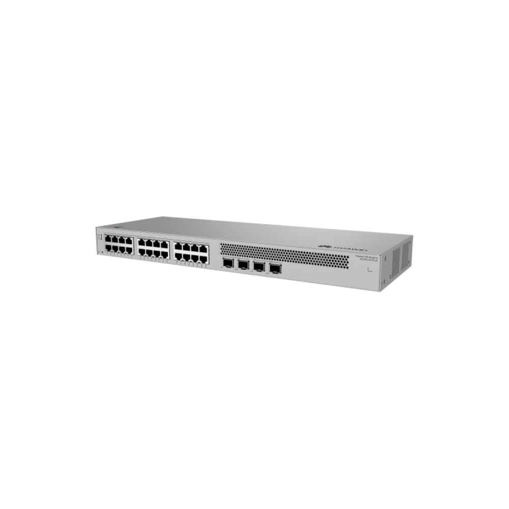 Huawei - HUAWEI DATA COMMUNICATION,S220S 24T4JX,S220S 24T4JX,S220S 24T4JX 24 10 100 1000BASE T PORTS, 2 10GE SFP PORTS, 2 2.5GE