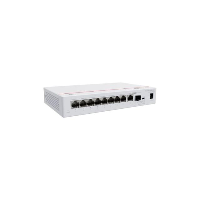 Huawei - HUAWEI S110-8T2ST (8*10/100/1000BASE-T PORTS, 1*GE SFP PORT, 1*10/100/1000BASE-T PORT)