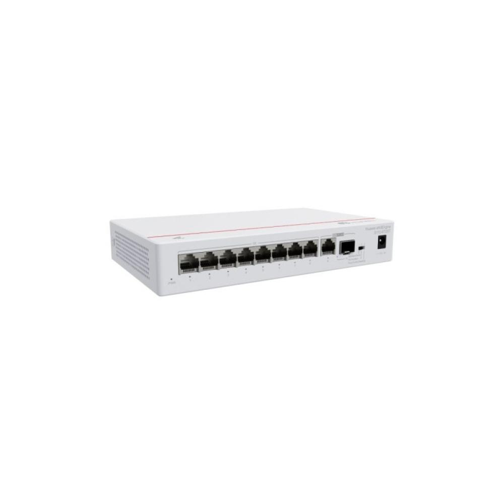 Huawei - HUAWEI S110-8T2ST (8*10/100/1000BASE-T PORTS, 1*GE SFP PORT, 1*10/100/1000BASE-T PORT)