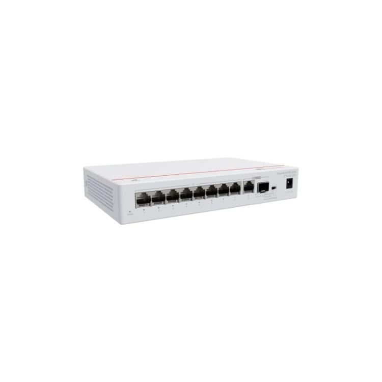 Huawei - HUAWEI S110-8T2ST (8*10/100/1000BASE-T PORTS, 1*GE SFP PORT, 1*10/100/1000BASE-T PORT)