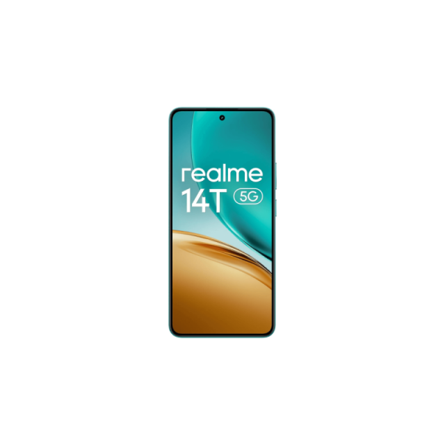 realme - 14T 16,9 cm (6.67") SIM doble Android 15 5G USB Tipo C 8 GB 256 GB 6000 mAh Verde