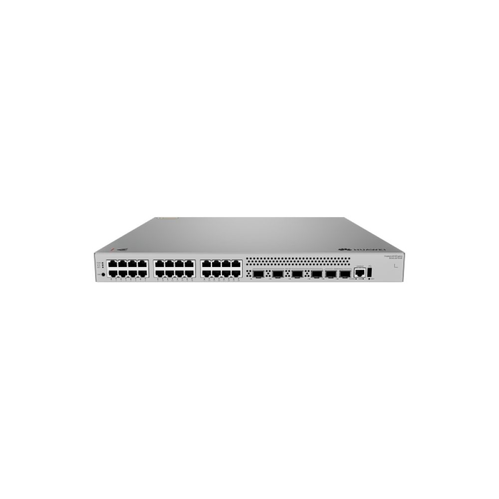 Huawei - HUAWEI DATA COMMUNICATION,S530 24T4XE,S530 24T4XE,S530 24T4XE 24 10 100 1000BASE T PORTS, 4 10GE SFP PORTS, 2 12GE STAC