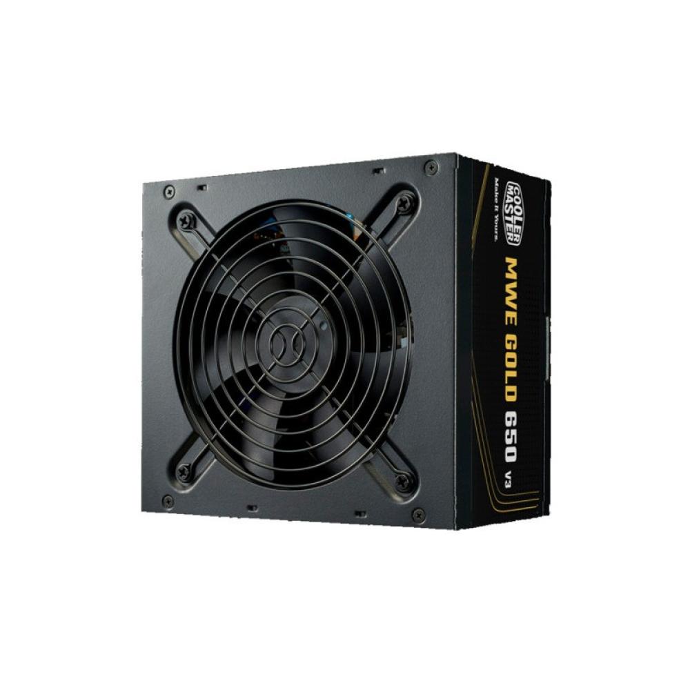 Cooler Master - MWE Gold V3 ATX 3.1 Non-Modular Series unidad de fuente de alimentación 650 W 24-pin ATX Negro