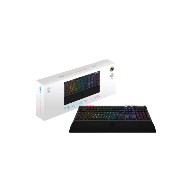 MSI - TECLADO MSI STRIKE PRO WIRELESS SILENT ES