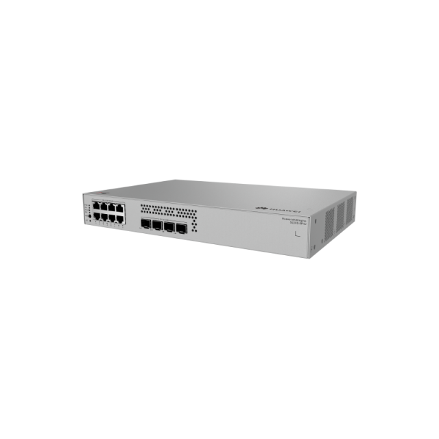 Huawei - HUAWEI DATA COMMUNICATION,S220S 8P4J,S220S 8P4J,S220S 8P4J 8 10 100 1000BASE T PORTS 128 W POE , 4 2.5GE SFP PORTS, BUI