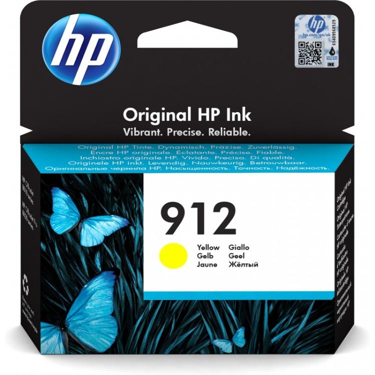 HP - Cartucho de tinta Original 912 amarillo