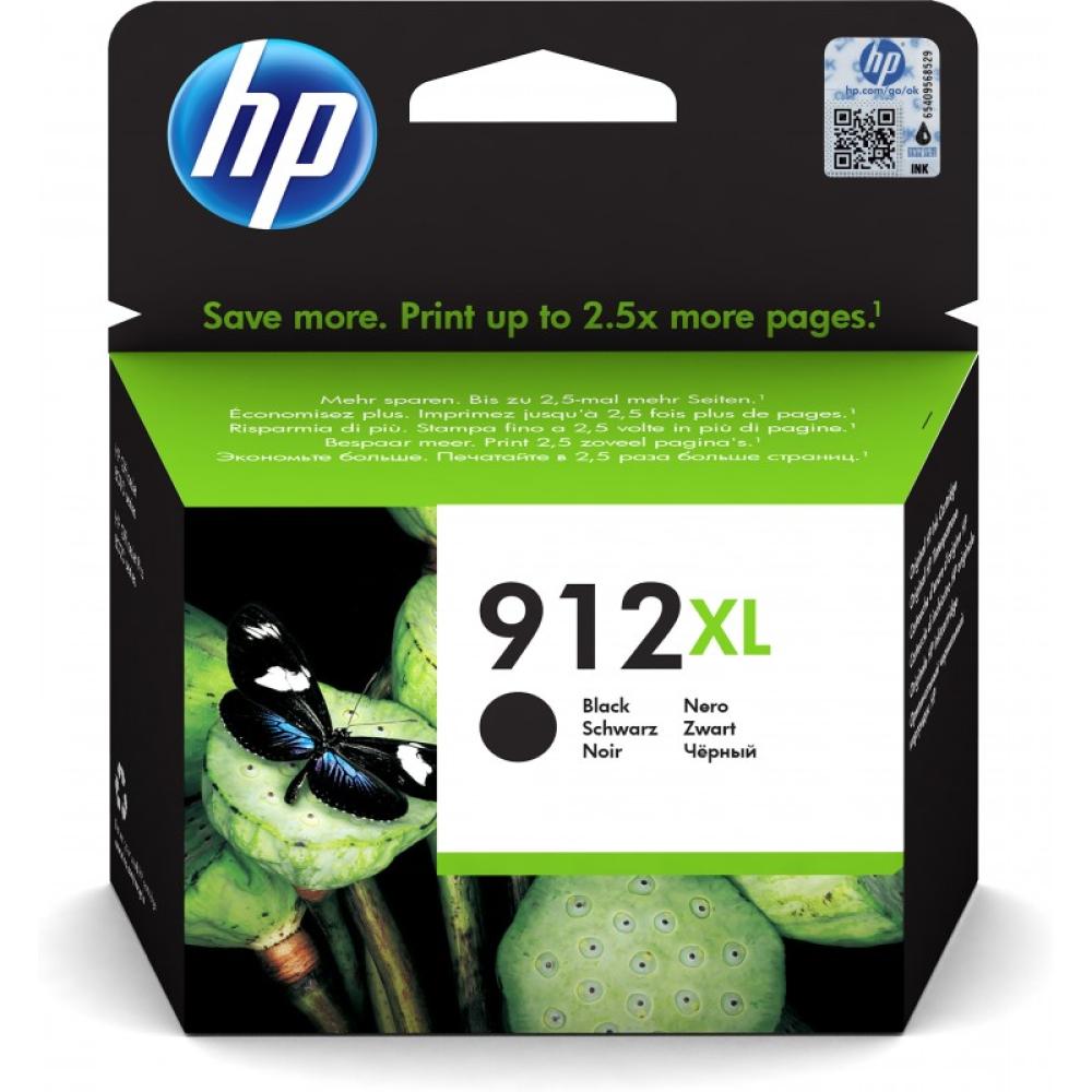HP - Cartucho de tinta Original 912XL negro de alta capacidad