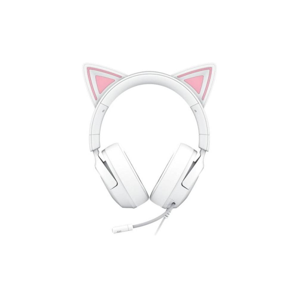 Razer - AURICULARES RAZER KRAKEN KITTY V3 X WHITE (RZ04-05350300-R3M1)