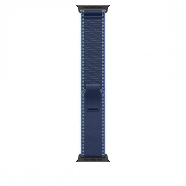 Apple - MG9R4ZM/A?ES Accesorios para dispositivos vestibles inteligentes Grupo de rock Azul Titanio, Poliéster, Spandex, Nylon