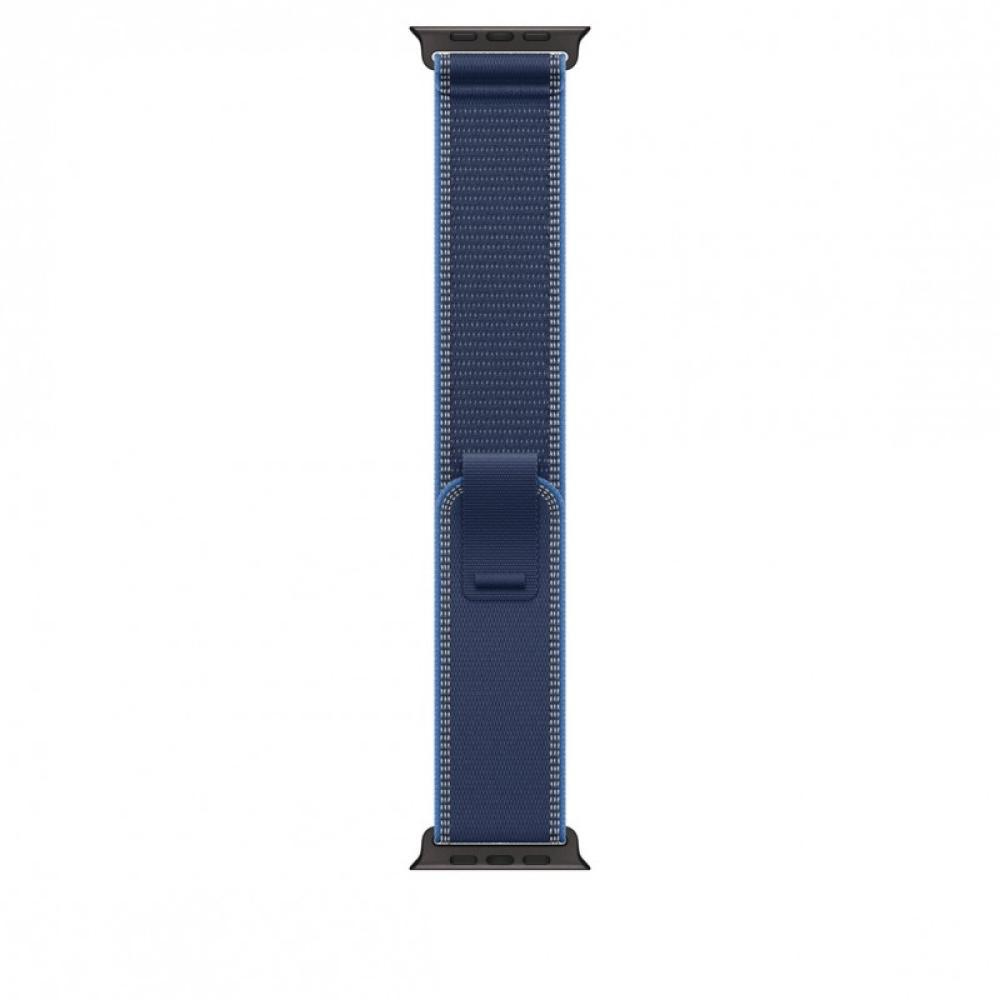 Apple - MG9R4ZM/A?ES Accesorios para dispositivos vestibles inteligentes Grupo de rock Azul Titanio, Poliéster, Spandex, Nylon