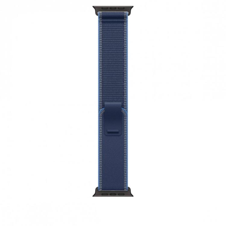 Apple - MG9R4ZM/A?ES Accesorios para dispositivos vestibles inteligentes Grupo de rock Azul Titanio, Poliéster, Spandex, Nylon