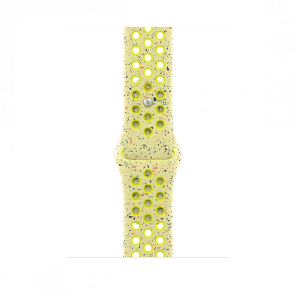 Apple - MGC04ZM/A?ES Accesorios para dispositivos vestibles inteligentes Grupo de rock Amarillo Aluminio, Fluoroelastómero