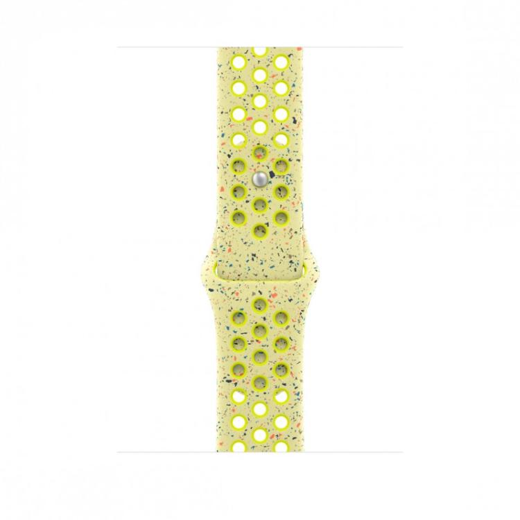 Apple - MGC04ZM/A?ES Accesorios para dispositivos vestibles inteligentes Grupo de rock Amarillo Aluminio, Fluoroelastómero