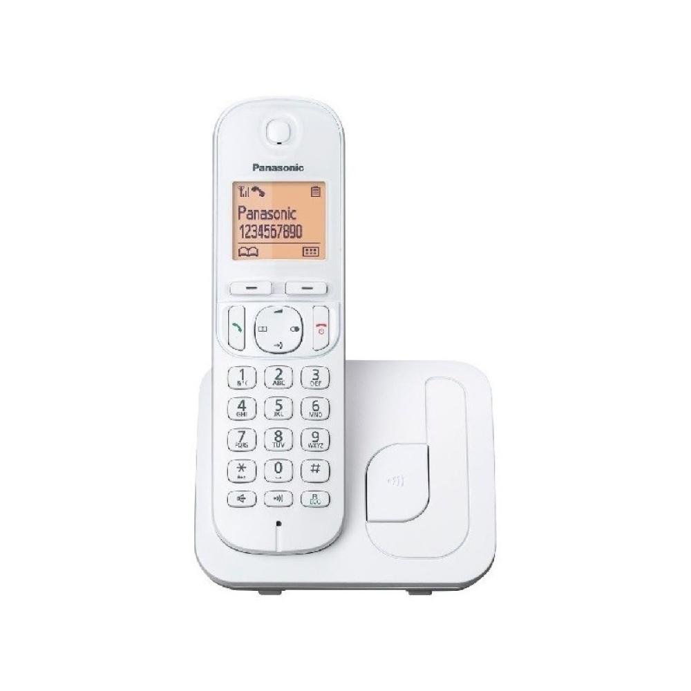 Panasonic - KX-TGC210 Teléfono DECT Blanco Identificador de llamadas