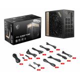 MSI - MEG AI1300P PCIE5 unidad de fuente de alimentación 1300 W 24-pin ATX ATX Negro