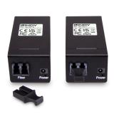 Lindy - 42707 extensor audio/video Transmisor y receptor de señales AV Negro