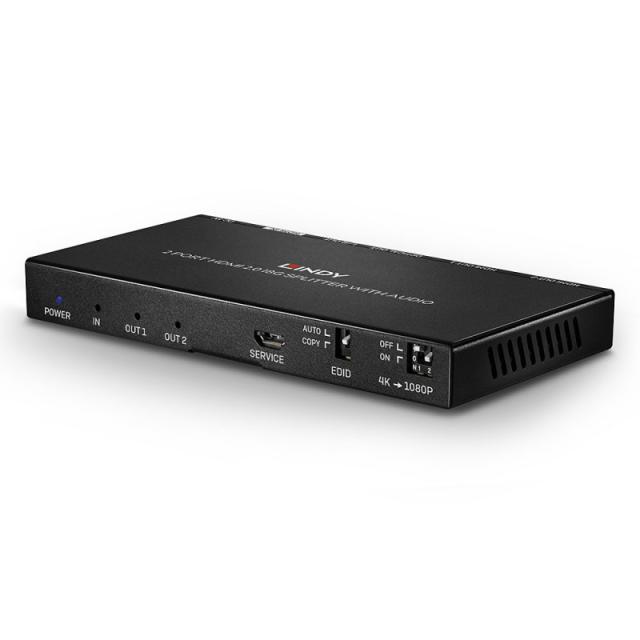 Lindy - 38230 divisor de video HDMI 2x HDMI