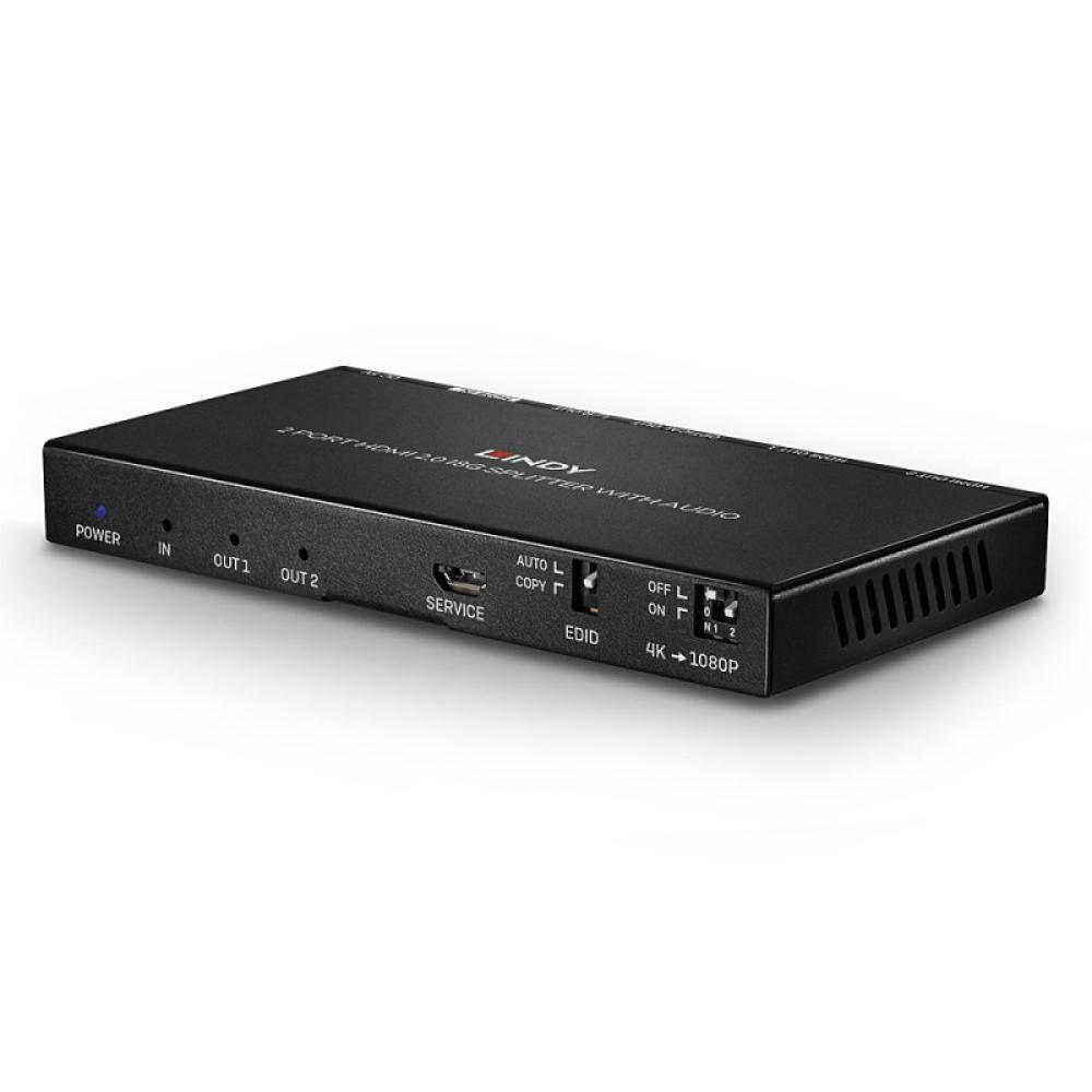 Lindy - 38230 divisor de video HDMI 2x HDMI