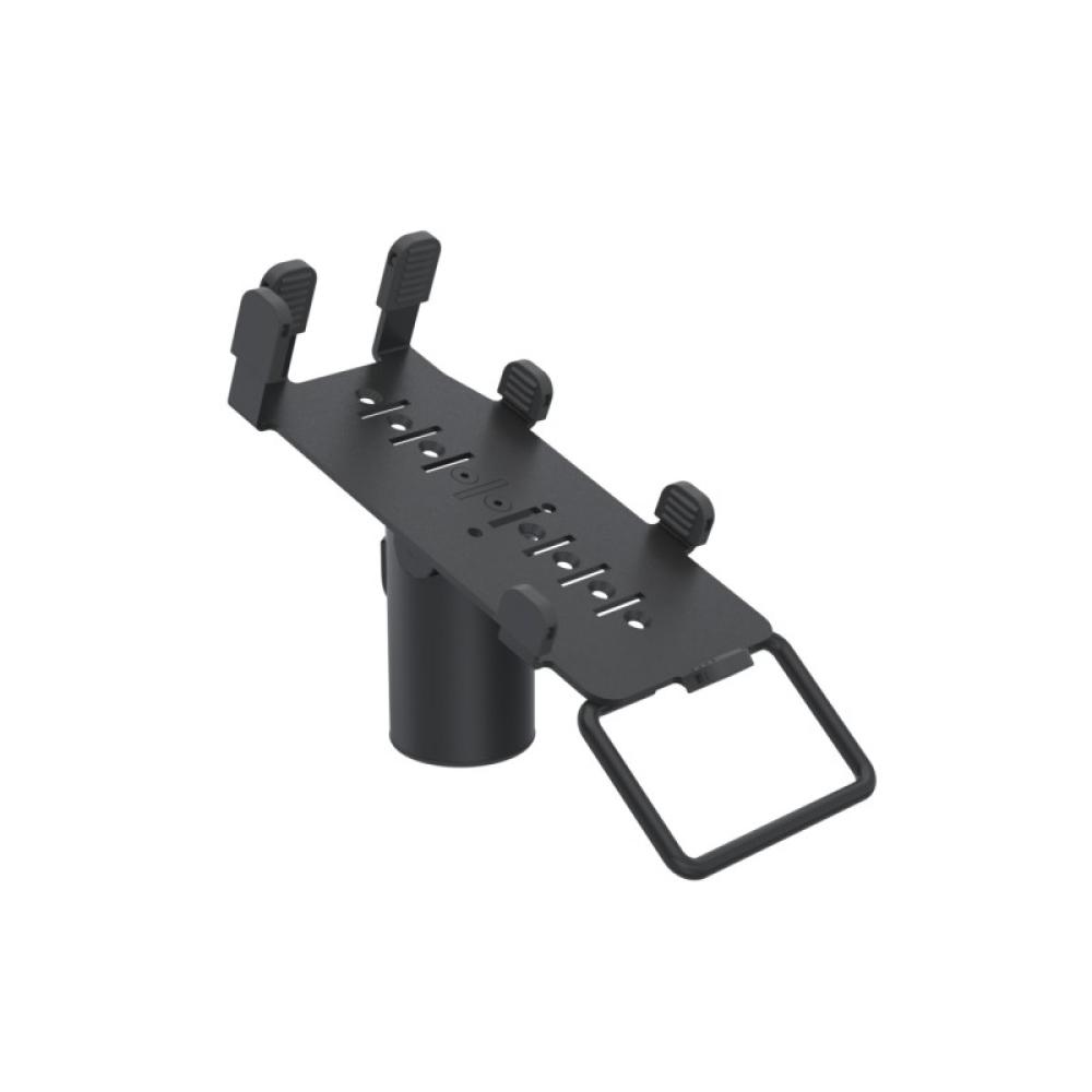 Ergonomic Solutions - SpacePole Payment VER400-DM-02 accesorio para terminal de punto de venta Montaje POS Negro Metal