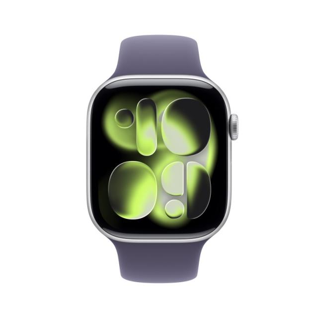 Apple - Watch Series 11 OLED 46 mm Digital 416 x 496 Pixeles Pantalla táctil 5G Plata Wifi GPS (satélite) - MFCP4QL/A