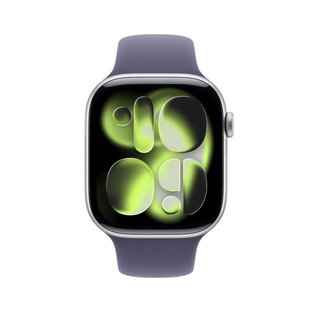 Apple - Watch Series 11 OLED 46 mm Digital 416 x 496 Pixeles Pantalla táctil 5G Plata Wifi GPS (satélite) - MFCP4QL/A