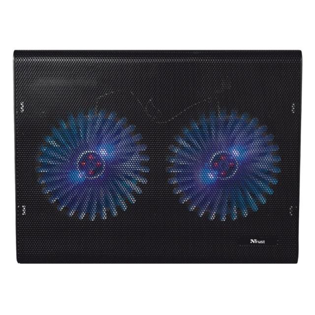 Trust - 20104 almohadilla fría 43,9 cm (17.3") Negro