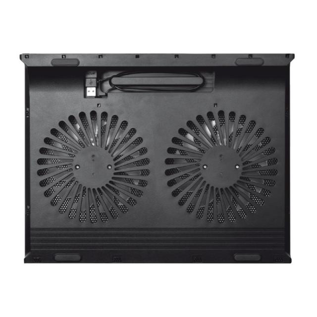 Trust - 20104 almohadilla fría 43,9 cm (17.3") Negro