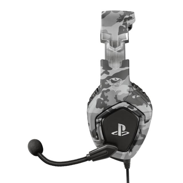 Trust - GXT 488 Forze PS4 Auriculares Alámbrico Diadema Juego Negro, Gris