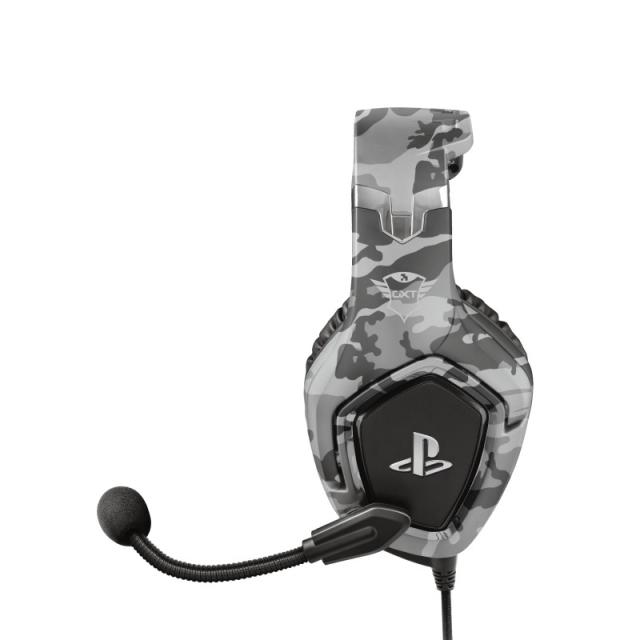 Trust - GXT 488 Forze PS4 Auriculares Alámbrico Diadema Juego Negro, Gris