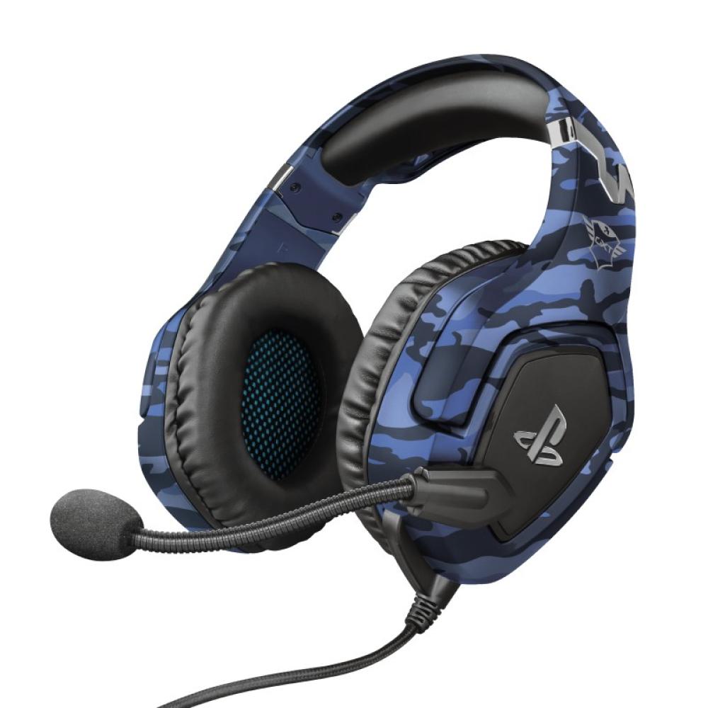 Trust - GXT 488 Forze PS4 Auriculares Alámbrico Diadema Juego Negro, Azul