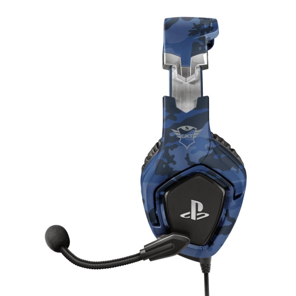 Trust - GXT 488 Forze PS4 Auriculares Alámbrico Diadema Juego Negro, Azul