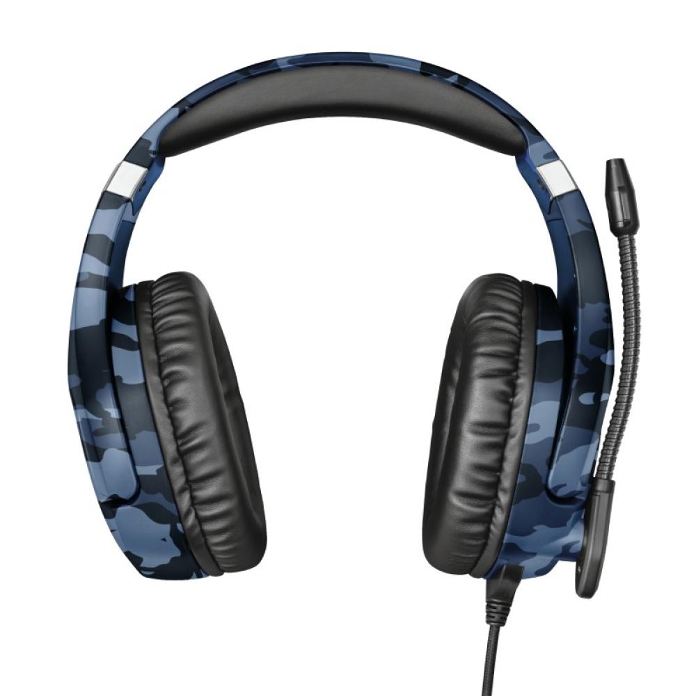 Trust - GXT 488 Forze PS4 Auriculares Alámbrico Diadema Juego Negro, Azul