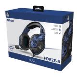 Trust - GXT 488 Forze PS4 Auriculares Alámbrico Diadema Juego Negro, Azul