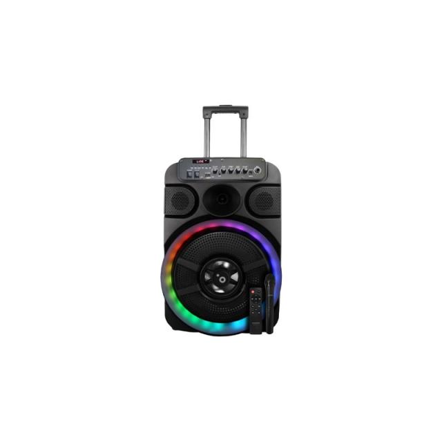 Sunstech - MUSCLES12BK altavoz portátil o de fiesta Altavoz monofónico portátil Negro 40 W