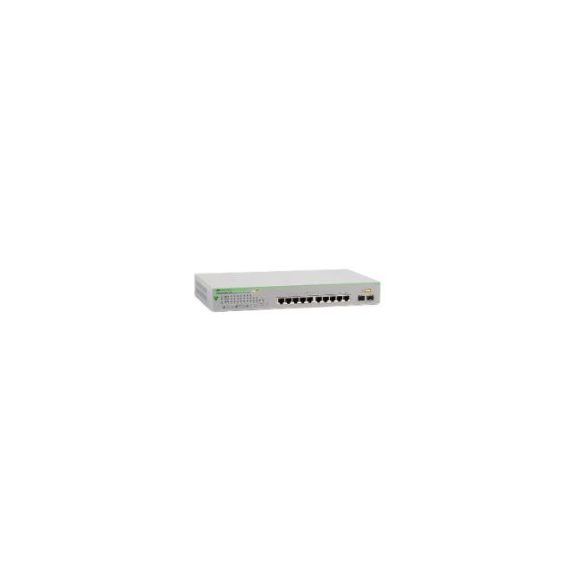 Allied Telesis - GS950/10PS Gestionado Gigabit Ethernet (10/100/1000) Energía sobre Ethernet (PoE) Verde, Gris