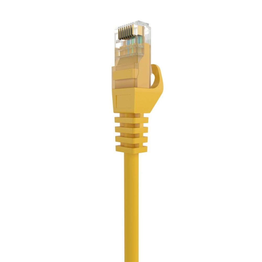 AISENS - Cable de Red Latiguillo RJ45 LSZH Cat.6A 500 Mhz UTP AWG24, Amarillo, 3.0M
