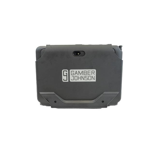 Gamber-Johnson - 7160-1869-02 teclado para móvil QWERTZ Alemán Pogo pin Negro