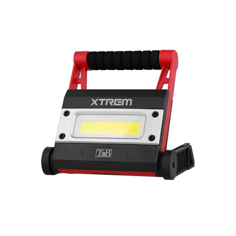 T''nB - Xtremwork Negro, Rojo Linterna universal COB LED